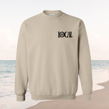 Local Front Back crew neck