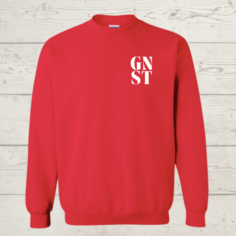 GNST (Gansett) Red Crewneck Sweatshirt